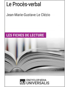 Le Procès-verbal de Jean-Marie-Gustave Le Clézio