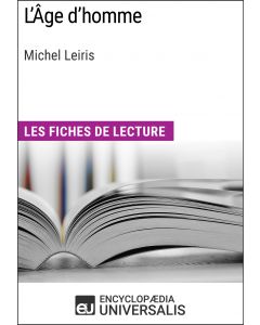 L'Âge d'homme de Michel Leiris