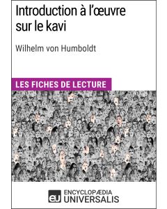 Introduction à l'œuvre sur le kavi de Wilhelm von Humboldt