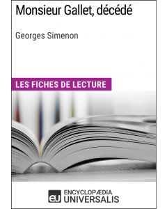 Monsieur Gallet, décédé de Georges Simenon