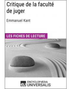 Critique de la faculté de juger d'Emmanuel Kant