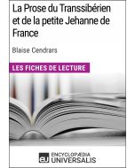 La Prose du Transsibérien et de la petite Jehanne de France de Blaise Cendrars