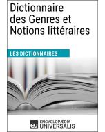 Dictionnaire des Genres et Notions littéraires
