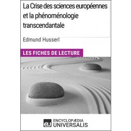 La crise des sciences européennes et la phénoménologie